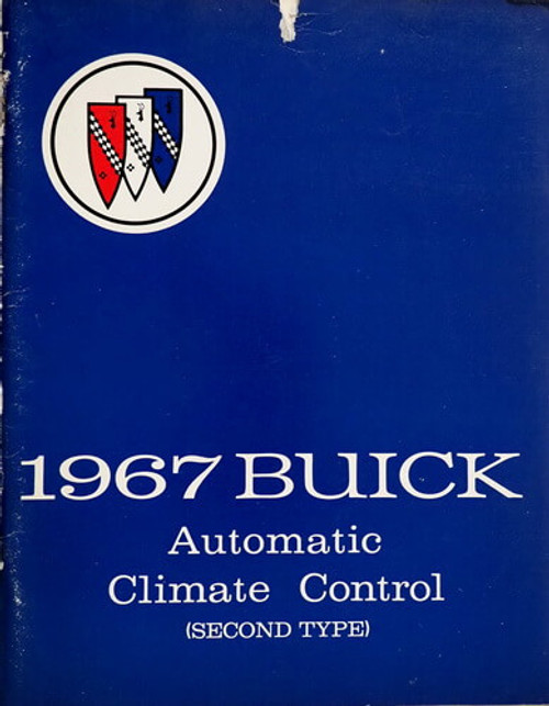 1967 Buick Climate Control Service Manual 