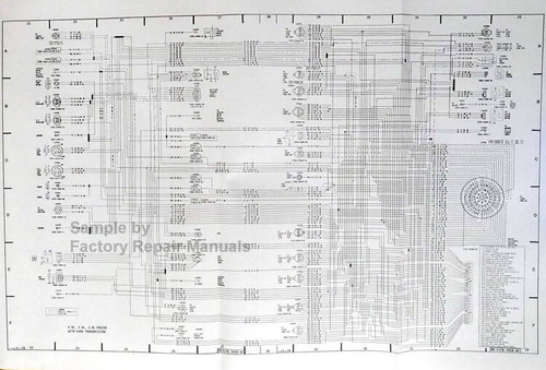 1987 Ford Truck F600 F700 F800 FT900 Electrical Wiring Diagrams (CAB)