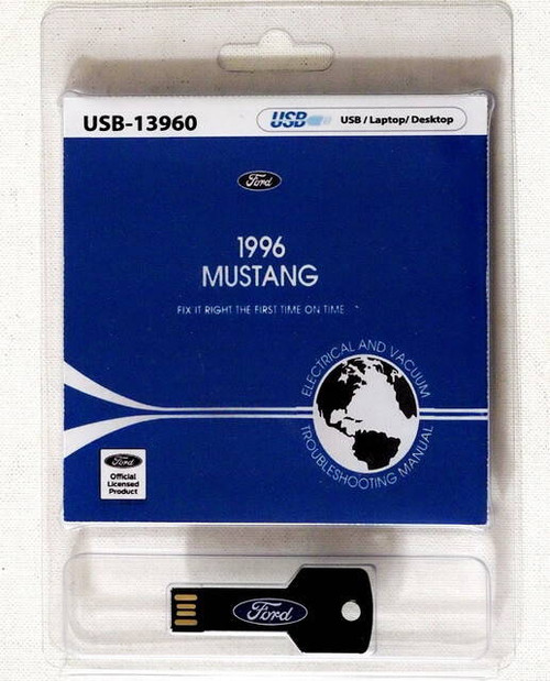 1996 Ford Mustang Electrical & Vacuum Troubleshooting Manual USB