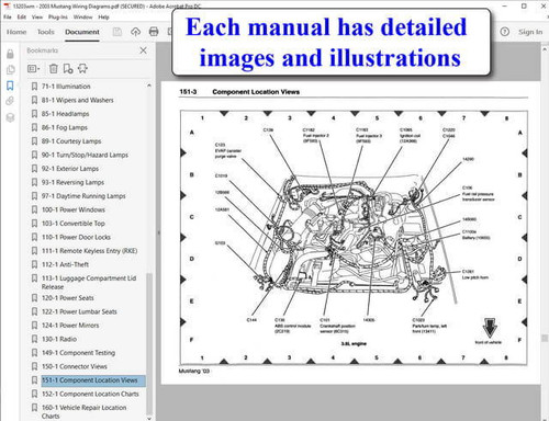 2003 Ford Mustang Electrical Wiring Diagrams