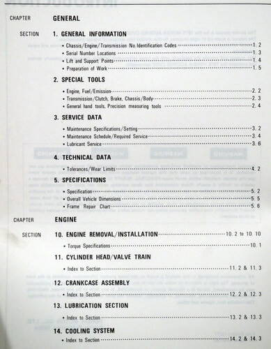 1978 Honda Accord Service Manual