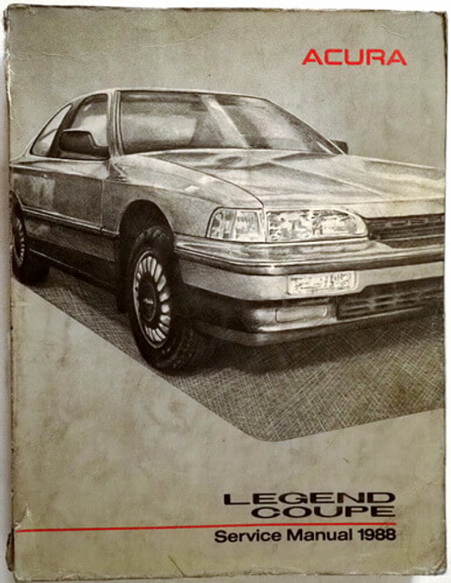 1988 Acura Legend Coupe Service Manual