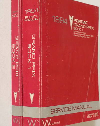 1994 Pontiac Grand Prix Service Manual