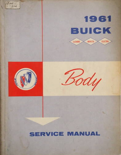1961 Buick Chassis Service Manual