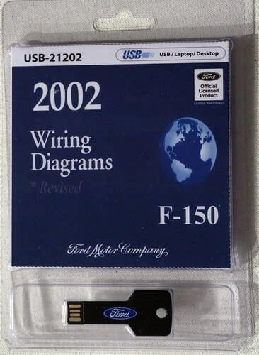 2002 Ford F150 Electrical Wiring Diagrams Manual on USB