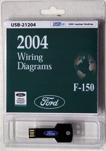 2003 Ford F150 Electrical Wiring Diagrams Manual on USB