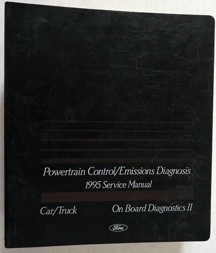1995 Ford Powertrain Control/Emissions Diagnosis Service Manual ODBII