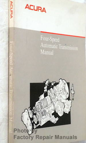 Acura Four-Speed Automatic Transmission Manual