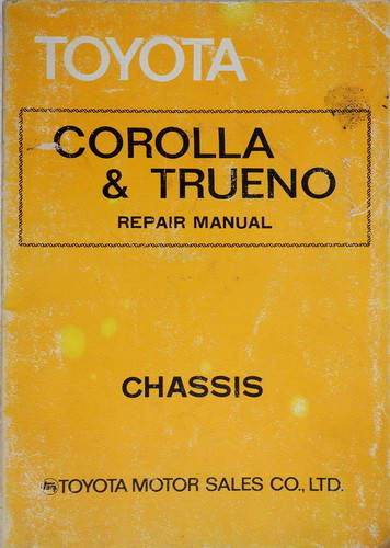 1975 1976 Toyota Corolla Chassis Repair Manual