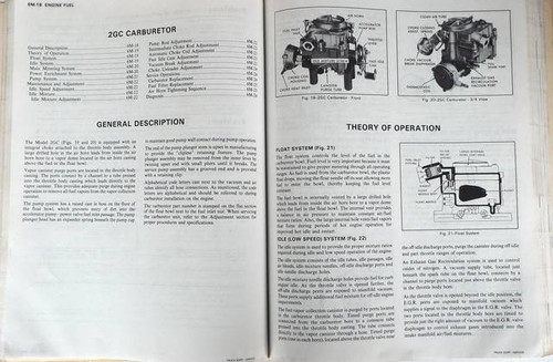 1976 GMC Truck Suburban Jimmy Van Service Manual Supplement