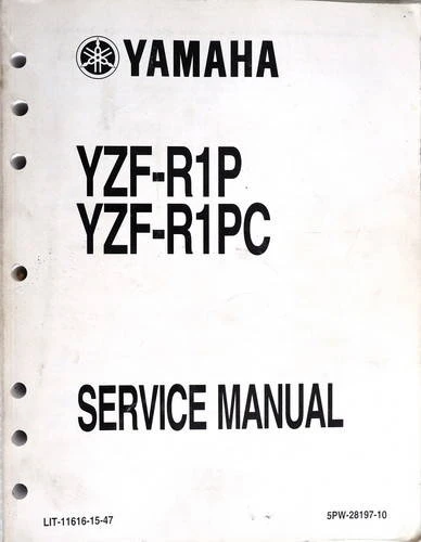 2002 Yamaha YZF-R1 Service Manual