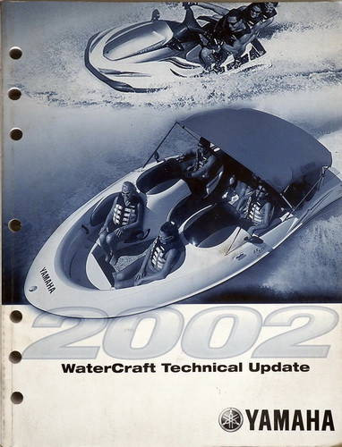 2002 Yamaha Wave Runner Boat Technical Update Manual
