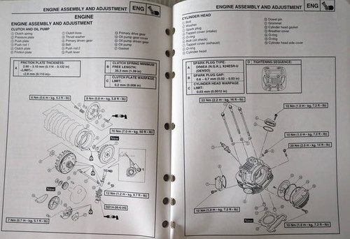 2001 Yamaha XT225 Serow (XT225N/NC) Service Manual Supplement