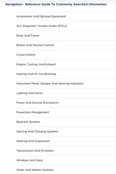 Fiat Diagnostics, Service and Repair Information from ALLDATAdiy
