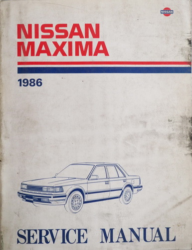 1986 Nissan Maxima Service Manual