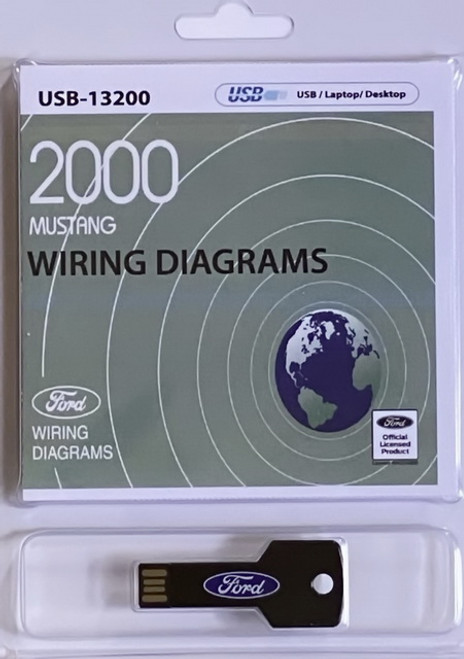 2000 Ford Mustang Electrical Wiring Diagrams on USB