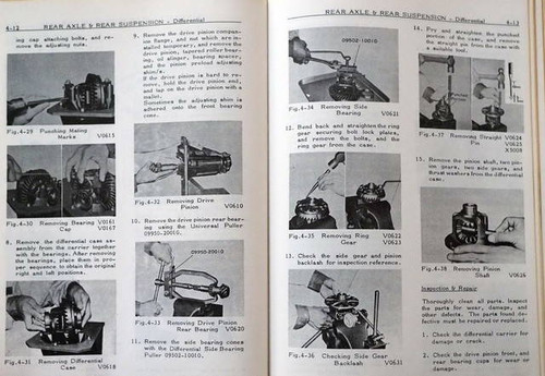 1968-1970 Toyota Corolla Chassis Repair Manual