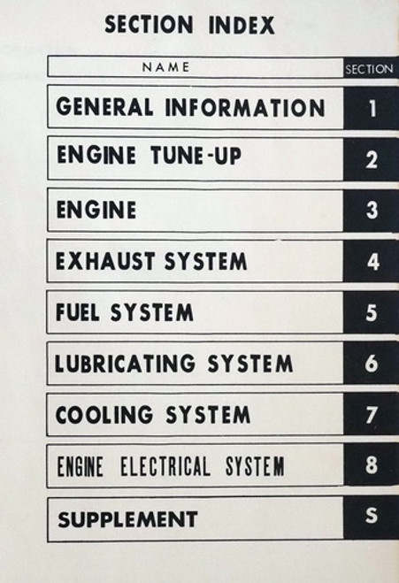 1970 Toyota Corolla 1100 Engine Repair Manual