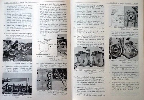 1970 Toyota Corolla 1100 Engine Repair Manual