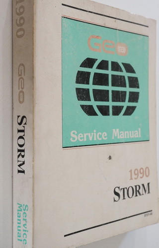 1990 Geo Storm Service Manual