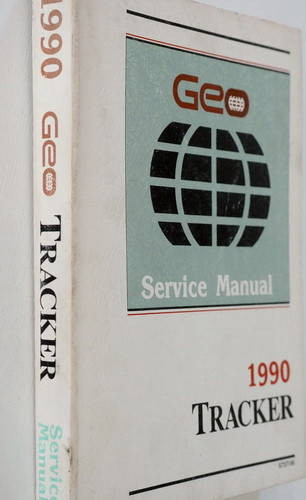 1990 Geo Tracker Service Manual