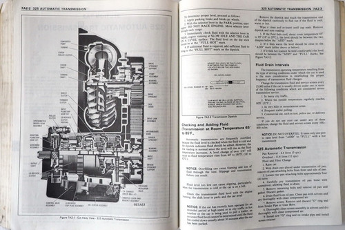 1979 Buick All Series Advance Service Manual