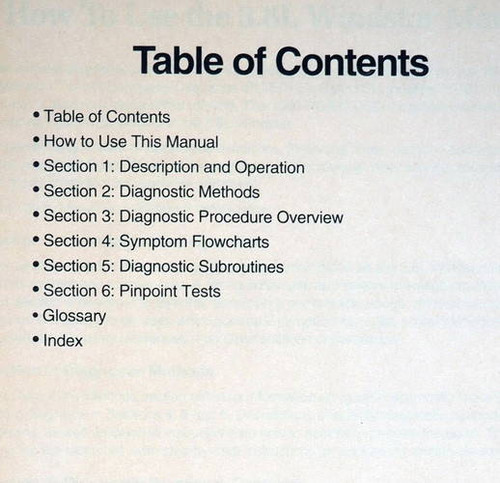 1995 Ford Windstar 3.8L Engine Control and Emissions Diagnosis Manual