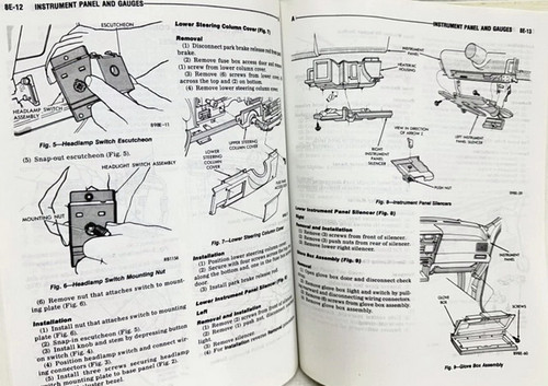 1989 Dodge Spirit Plymouth Acclaim Service Manual 