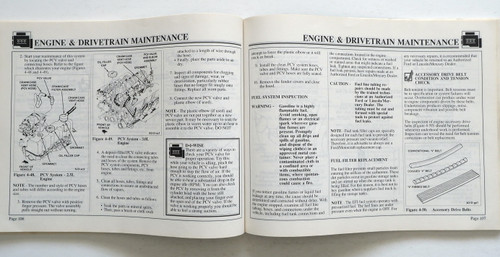 1987 Ford Taurus Mercury Sable Do It Yourself Service and Maintenance Manual