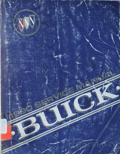 1990 Buick Century Service Manual