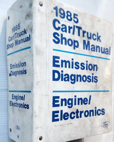 1985 Ford Lincoln Mercury Car & Truck Engine/Emissions Diagnosis Service Manual