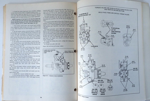 1980-1983 Pontiac Diesel Service Manual Supplement