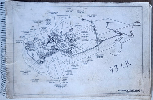 1993 Chevy Truck Suburban Blazer Electrical Diagnosis & Wiring Diagrams