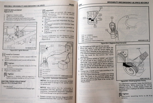 1990-1991 Geo Prizm Driveability/Emission Repair Shop Manual Update