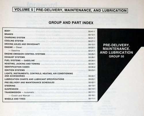 1977 Ford Truck Shop Manual Volume 5