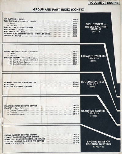 1977 Ford Truck Shop Manual Volume 2