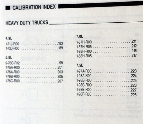 1991 Ford Lincoln Mercury Car & Truck Engine/Emissions Facts Book Summary