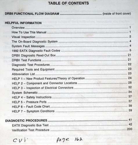 1992 Chrysler Electronic Automatic Transaxle (EATX) Diagnostic Procedures
