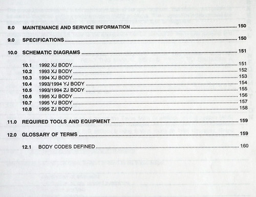 1992-1995 Jeep Teves Anti-Lock Brakes Diagnostic Procedures Manual