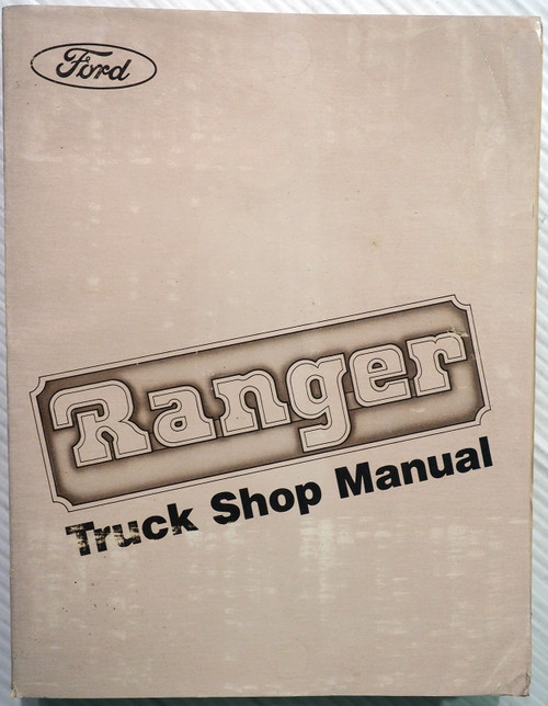 1983 Ford Ranger Shop Manual