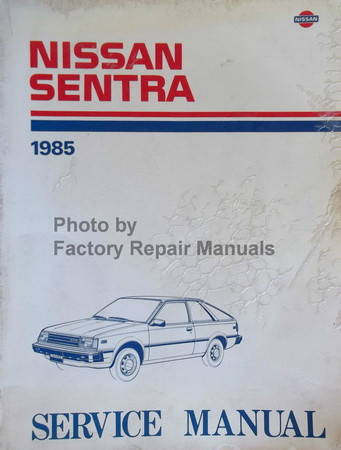 1985 Nissan Sentra Service Manual