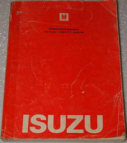 Isuzu Workshop Manual 19781 Isuzu I-Mark PF Gasoline