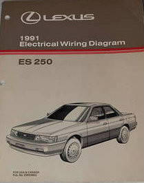 1991 Lexus ES 250 Electrical Wiring Diagrams