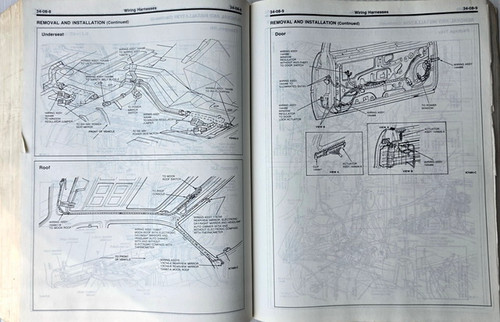 1990 Mark VII Car Shop Manual Body/Chassis/Electrical/Powertrain