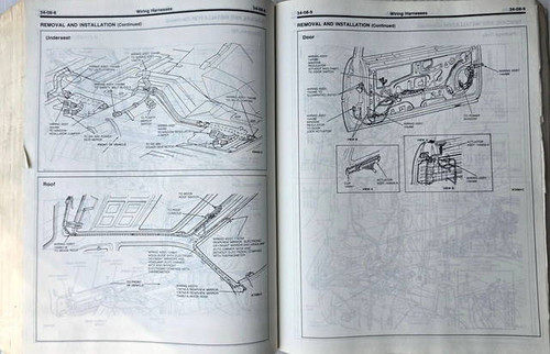 1990 Mark VII Car Shop Manual Body/Chassis/Electrical/Powertrain