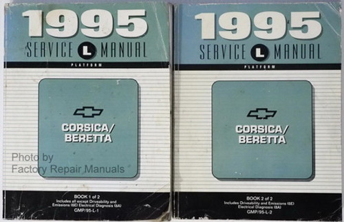 1995 Service Manual Chevrolet Corsica/Beretta Volume 1, 2