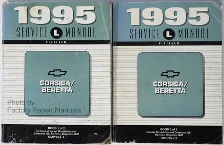 1995 Service Manual Chevrolet Corsica/Beretta Volume 1, 2