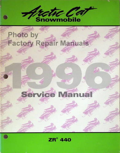 1996 Arctic Cat ZR440 Service Manual