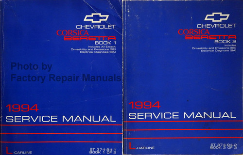 1994 Chevy Corsica and Beretta Service Manual Volume 1, 2