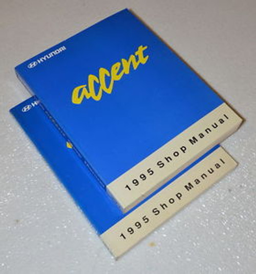 1995 Hyundai Accent Service Manual Volume 1, 2